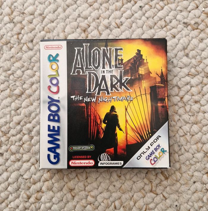 Alone in The Dark The New Nightmare Game Boy Color - photo numéro 2