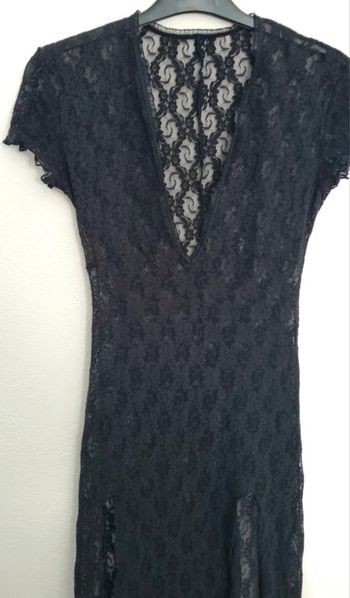Robe dentelle transparente sexy
