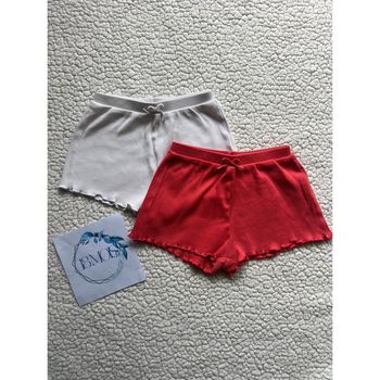 Lot de 2 shorts en maille côtelée taille 18 mois Kiabi