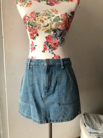 Jupe en jean taille 38