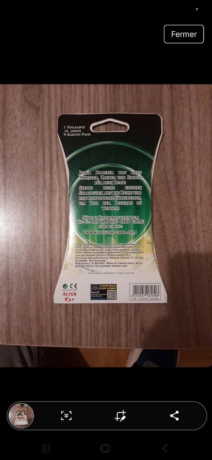 Lot de 2 paquet de booster yu-gi-oh - photo numéro 4