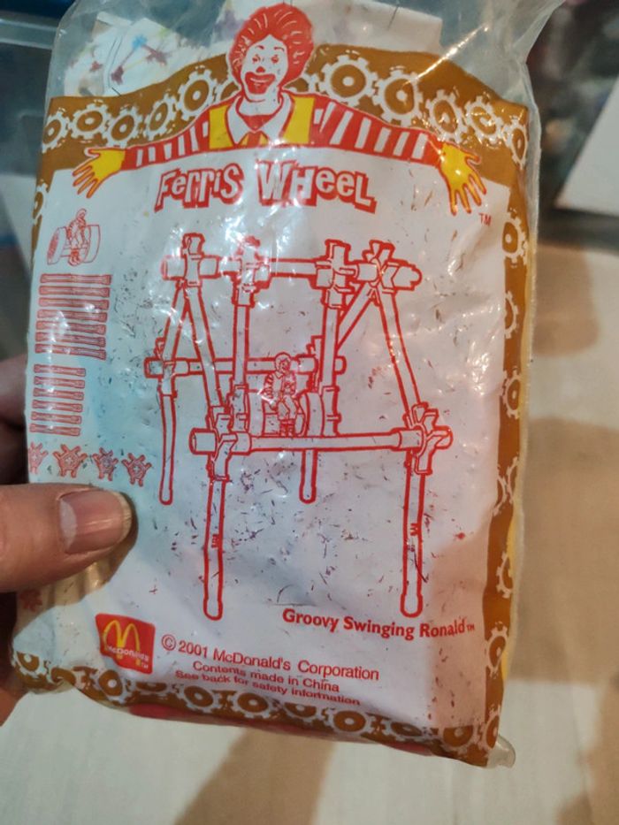 Figurine McDonald's Ronald ferris wheel - photo numéro 3