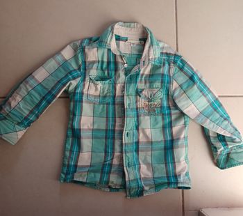 Chemise 4 ans vert baudet