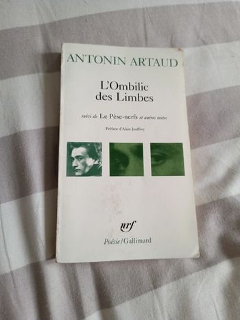 L'ombilic des limbes Antonin Artaud