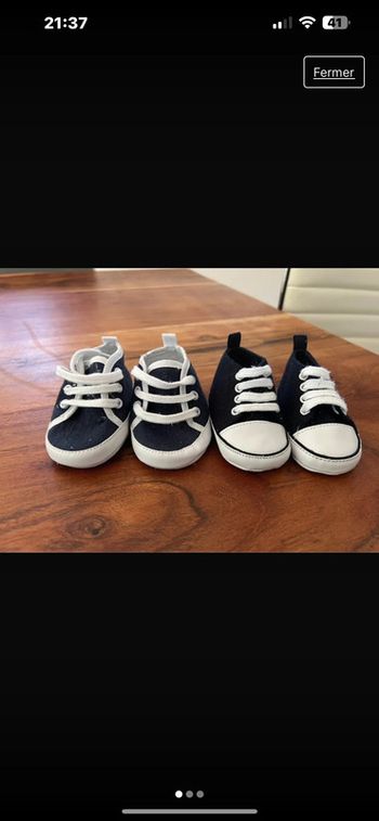 Chaussure bébé neuve 3/6mois