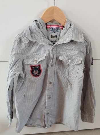 Chemise ML garçon 6 ans creeks