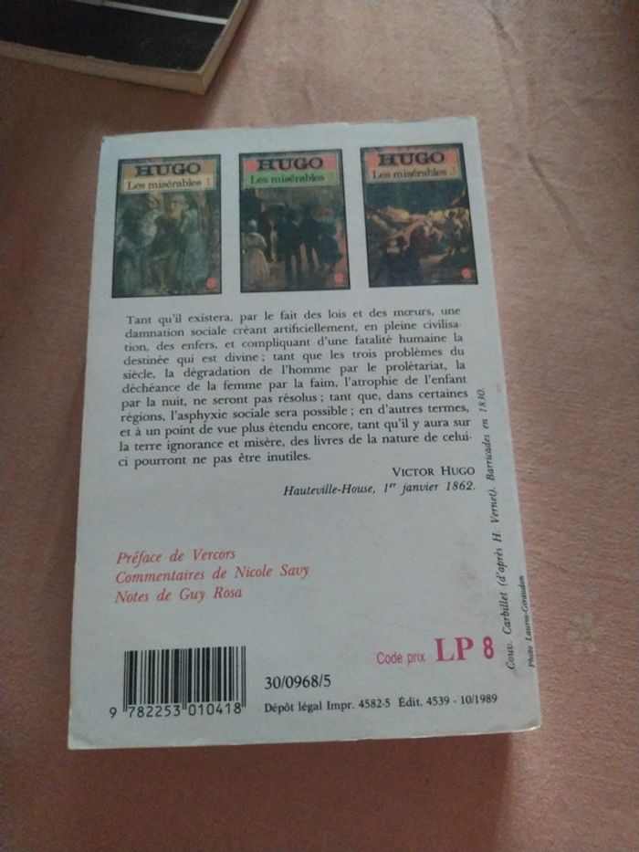 Les misérables poche - photo numéro 2