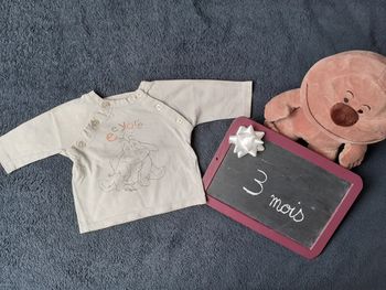 Tee-shirt manches longues 3 mois