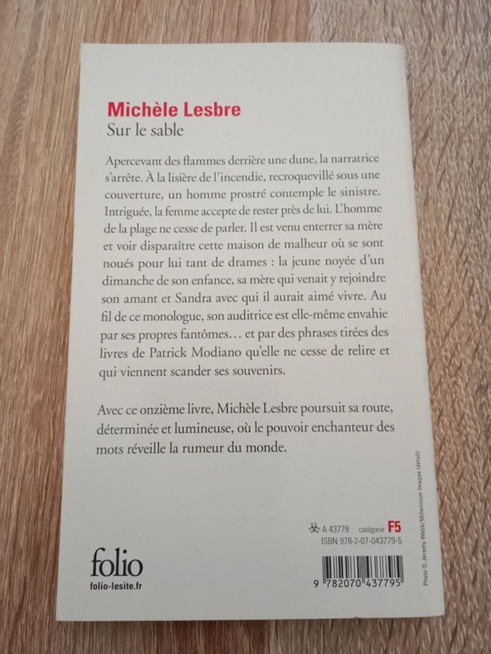 Michèle Lesbre 🪅 Sur le sable - photo numéro 2