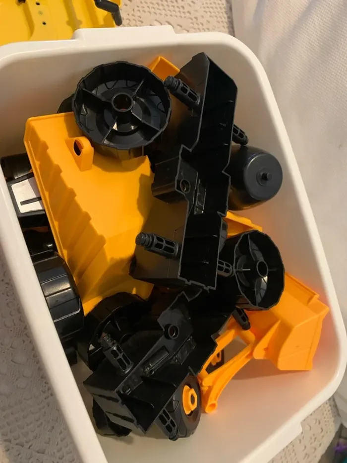 Jeu de construction de véhicules de chantier - photo numéro 3