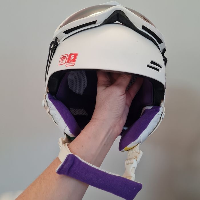 Casque et masque de ski