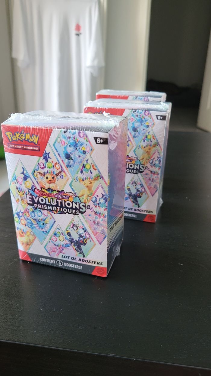 Lots de 3 bundles evolutions prismatiques