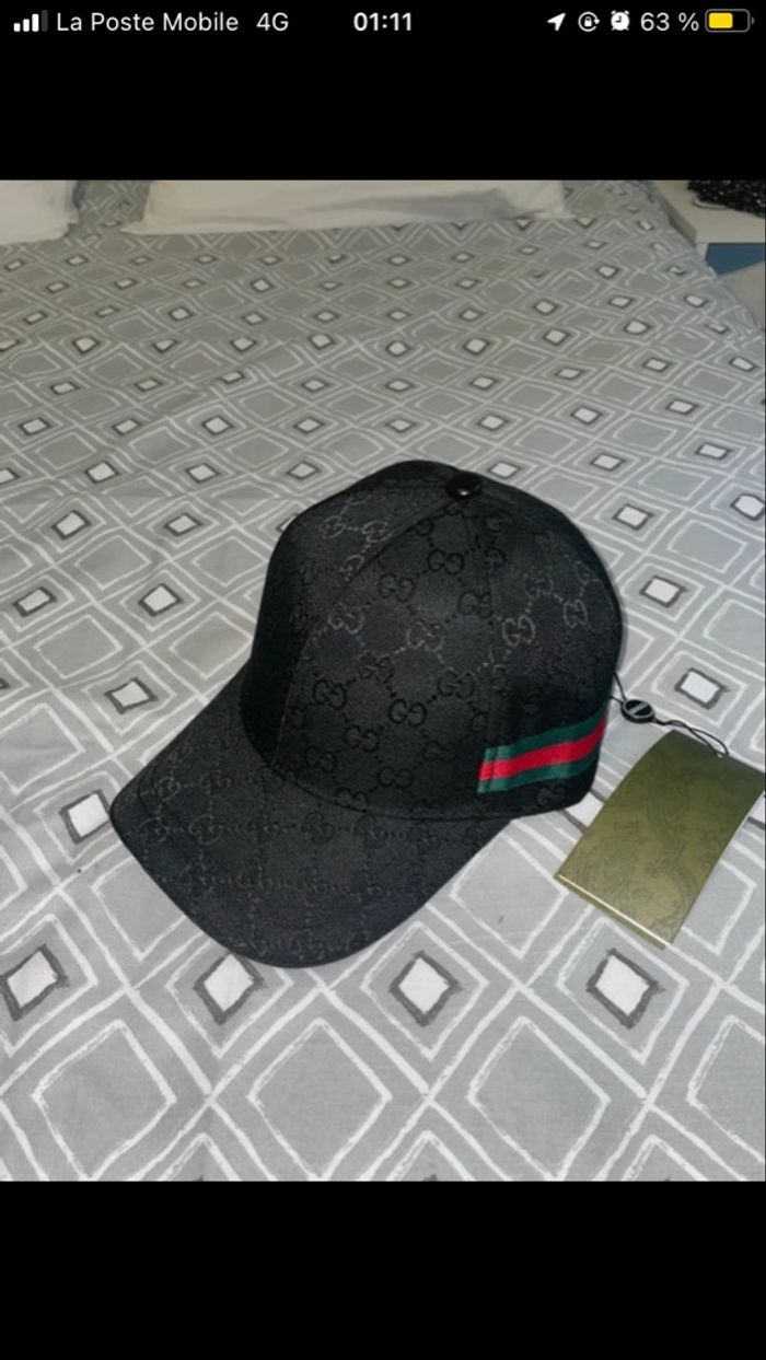 Casquette Gucci noir - photo numéro 2