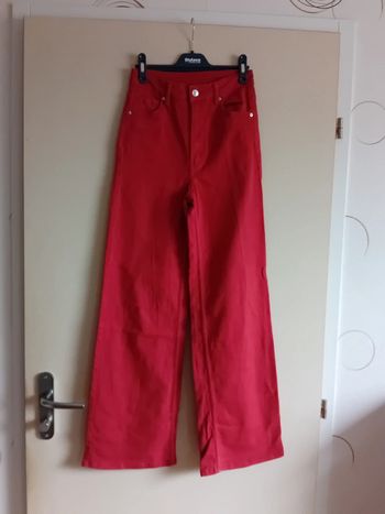 Jean Taille Haute jambes larges T34