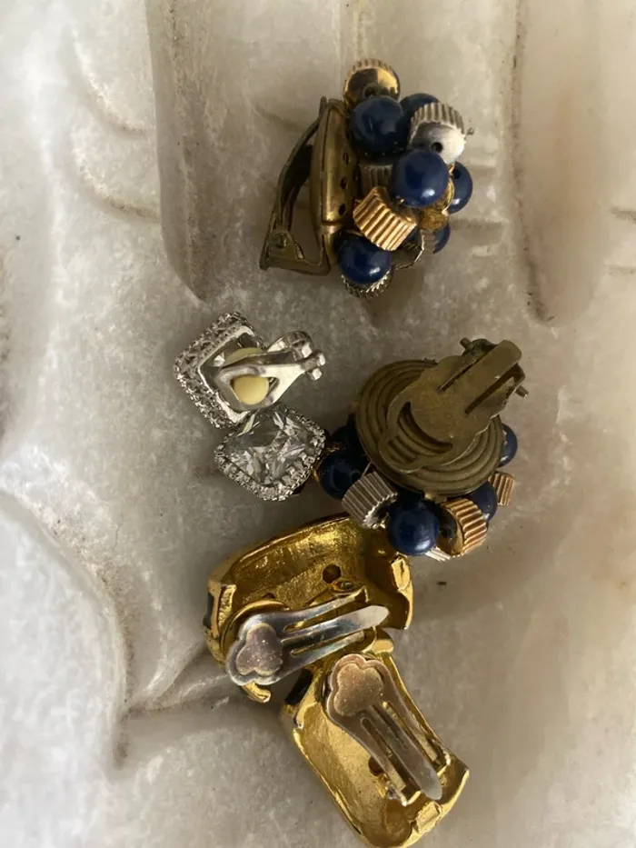 Boucle d’oreille à clip vintage - photo numéro 5