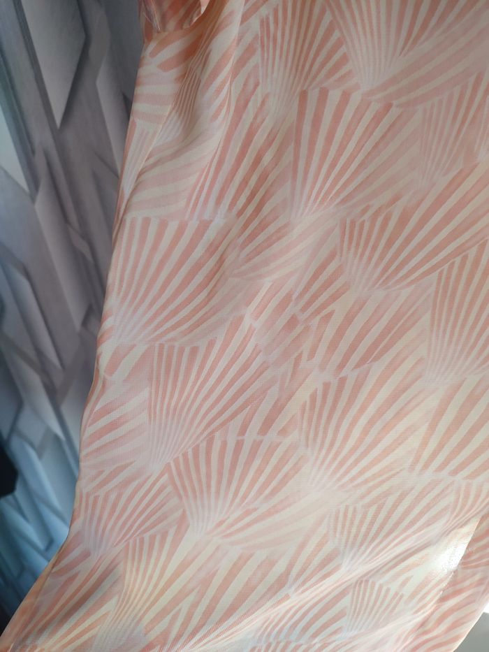Chemise fluide corail pastel coupe loose - photo numéro 6