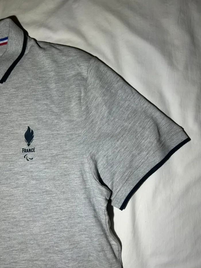 Polo gris jeux olympiques Paris 2024 - photo numéro 5