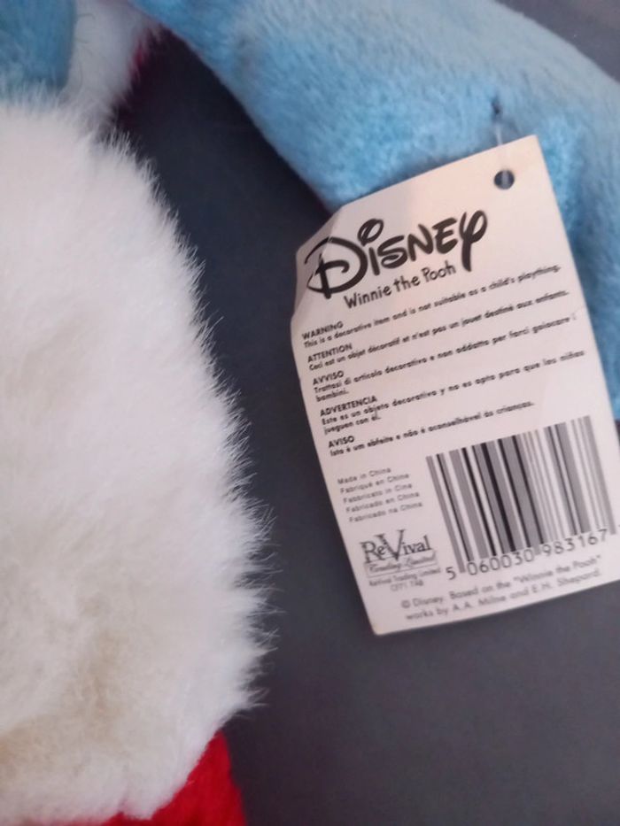 Peluche bourriquet chaussette de Noël - photo numéro 7