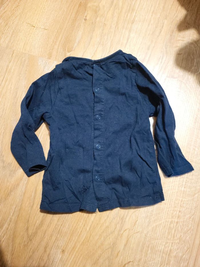 Tee shirt fille 9 mois ,kiabi - photo numéro 3