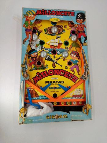 Flipper en boîte vintage Milloncette réf 905 piratas airgam