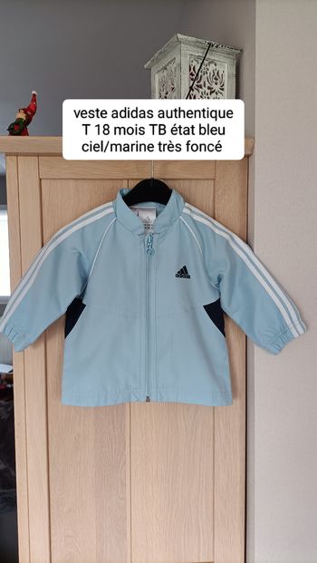 Veste adidas 18 mois TB état