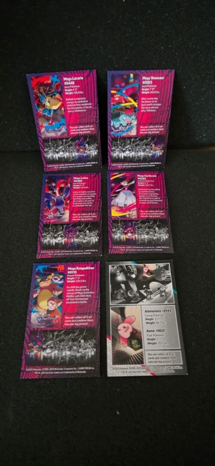 Lot de cartes Pokemon, Méga Évolution et Foudre noir et flamme blanche - photo numéro 2