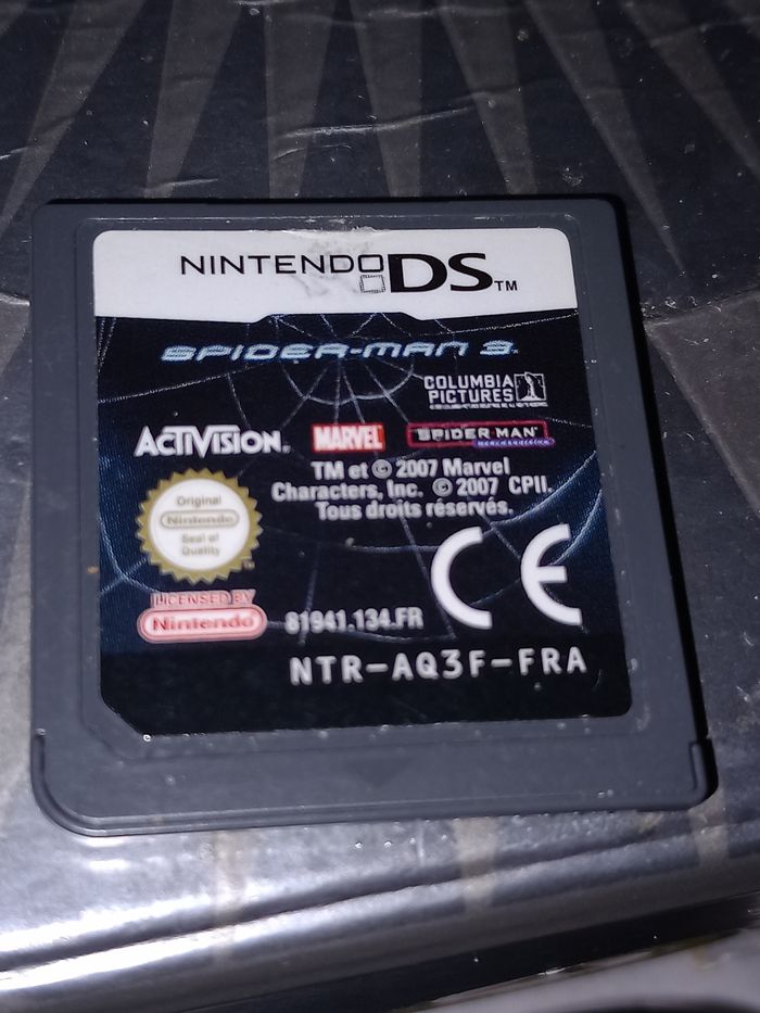 Spiderman 3 Nintendo ds