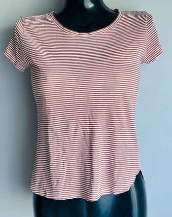 T-shirt rayé H&M – Taille XS (34)