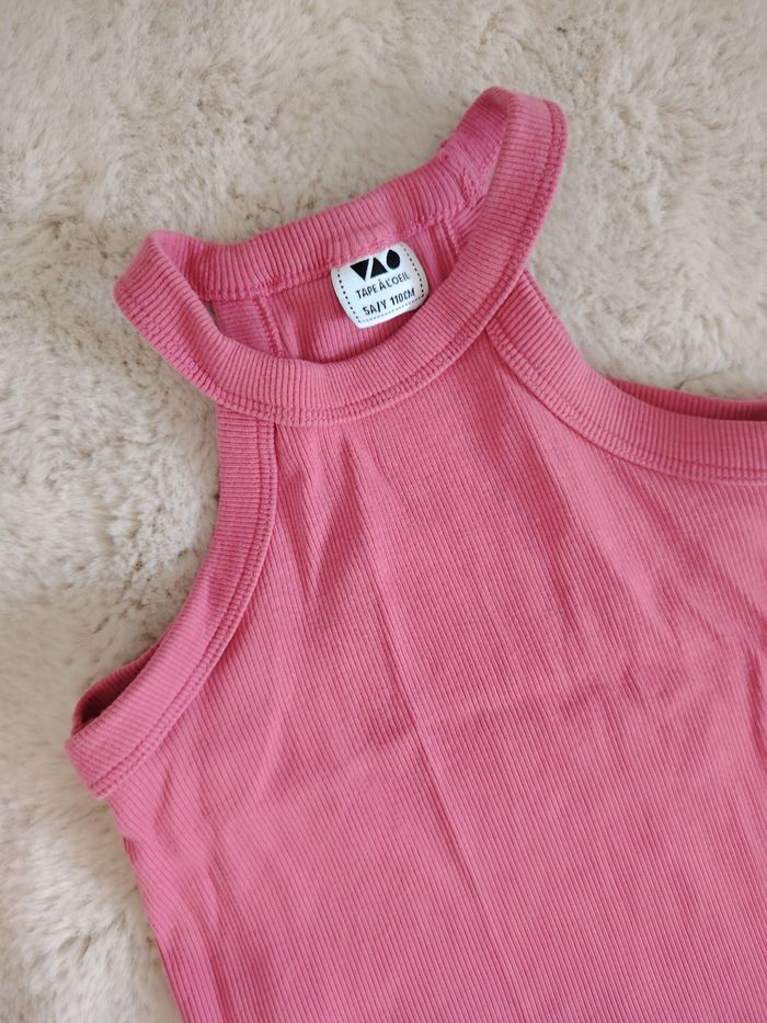 Robe rose été fille - photo numéro 2