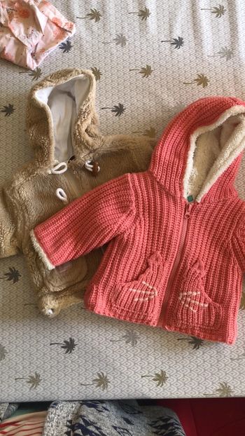 Lot de 2 vestes chaudes