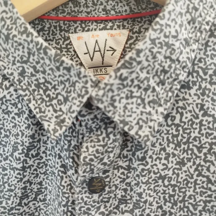 Chemise IKKS à motif blanc et noir - style léopard. A449 - photo numéro 4
