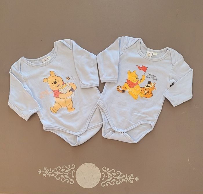 Lot de 2 bodies Winnie - 12 mois