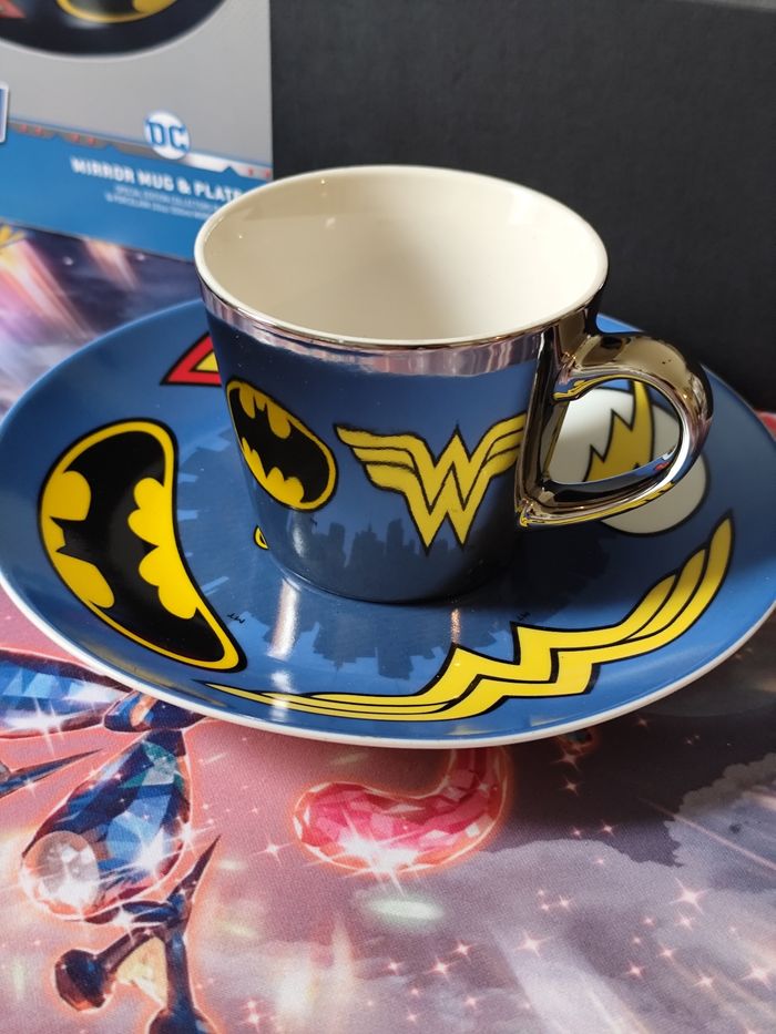 Mug Mirror + sous Mug justice league - photo numéro 5