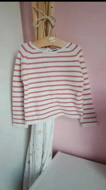 Pull à rayures Kiabi - 18 mois 🎀