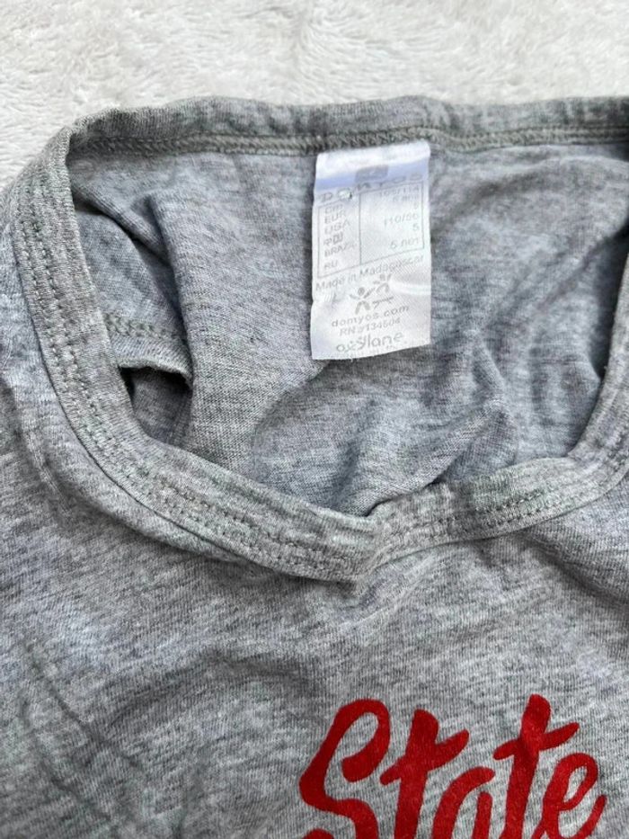 Débardeur gris domyos taille 5ans - photo numéro 3