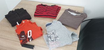 Lots de 5 tee-shirts manches longues