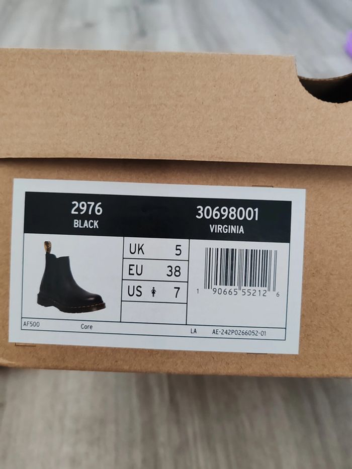 Bottine Chelsea Virginia Dr.Martens taille 38 neuve - photo numéro 3