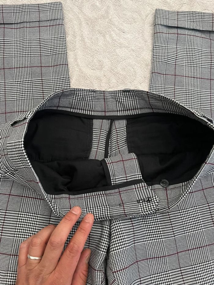 Pantalon À Carreaux Devred Pour Homme Extra Slim Fit Taille 40 - photo numéro 5