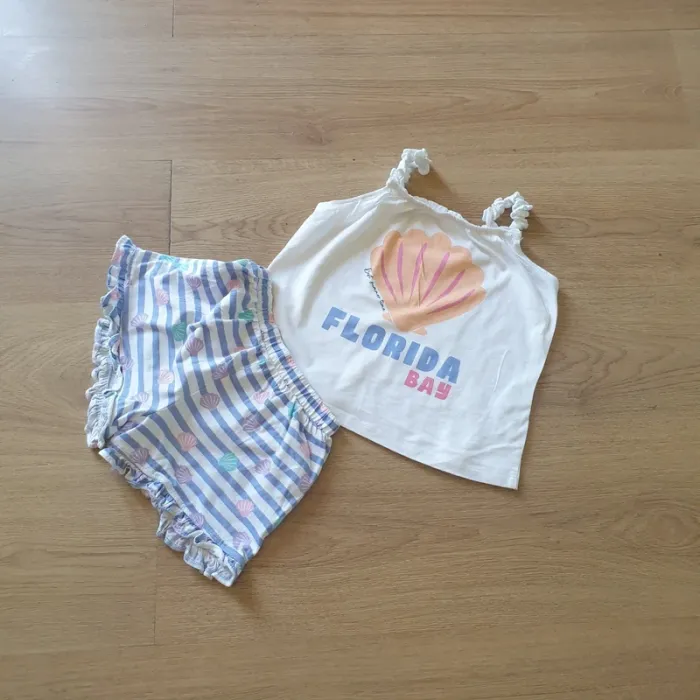 🩷 Ensemble tee-shirt short 6 ans kiabi #emyfleury_6ansfille - photo numéro 2