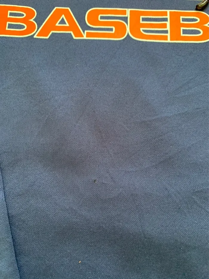 Sweat à capuche Jordan « Spikes Baseball » bleu marine et orange - photo numéro 5