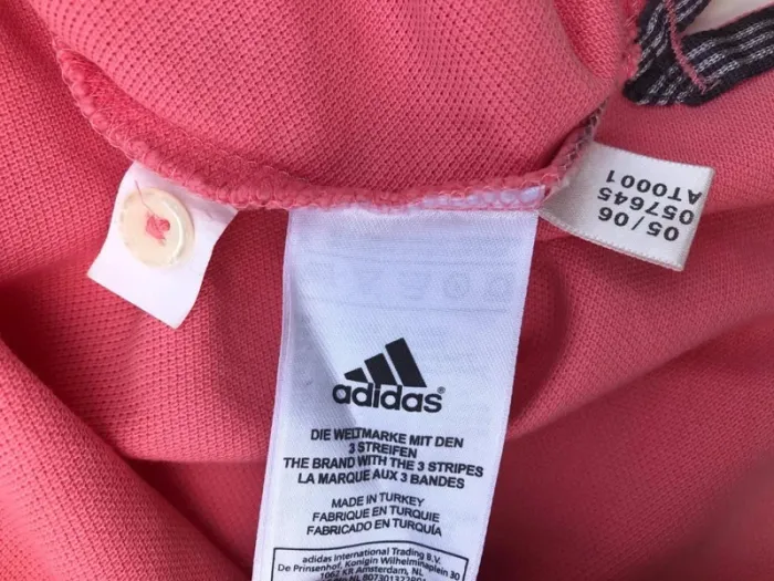 Polo Pink Adidas Mens Size L - photo numéro 7