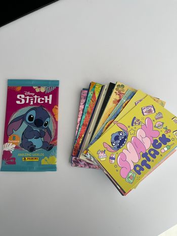 Lot 92 cartes (photocards) Panini stitch 