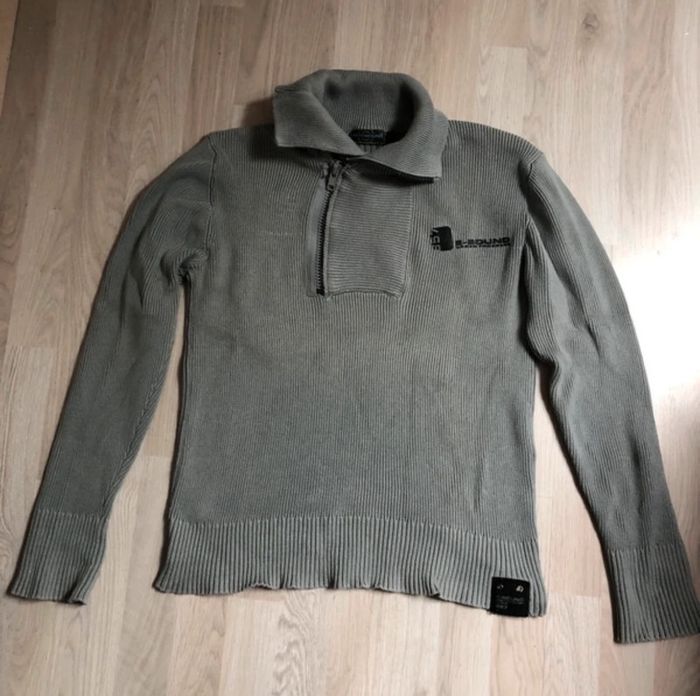 Pull chaud gris