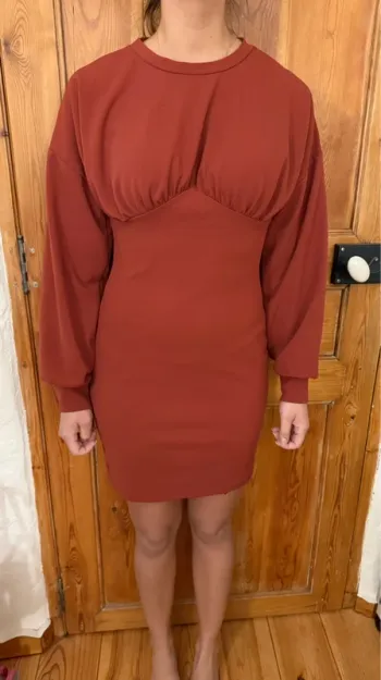 Robe corail moulante taille s en très bon état