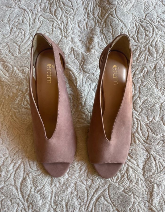 Talons rose daim Eram - photo numéro 4