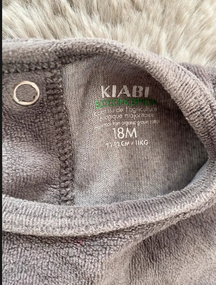 Pyjama chaud taille 18 mois Kiabi - photo numéro 3