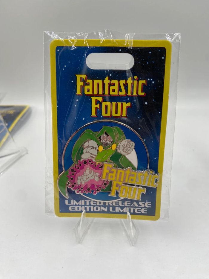 Lot de 5 Pin’s Marvel – Les Quatre Fantastiques & leurs Ennemis – Édition Limitée - Disney / 5sur5 - photo numéro 4