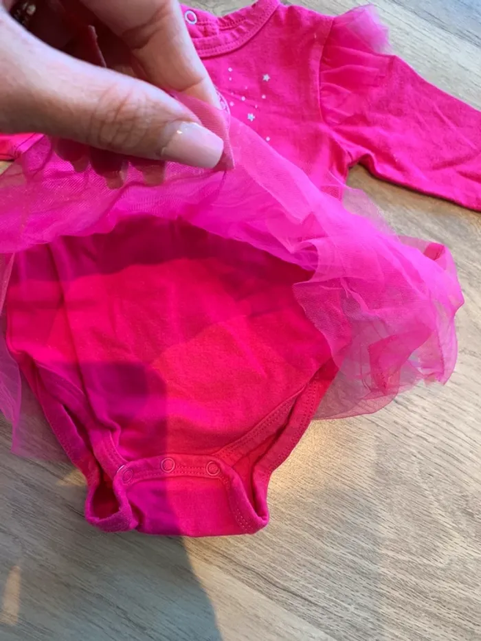 Body tutu kitchoun taille 1 mois - photo numéro 3
