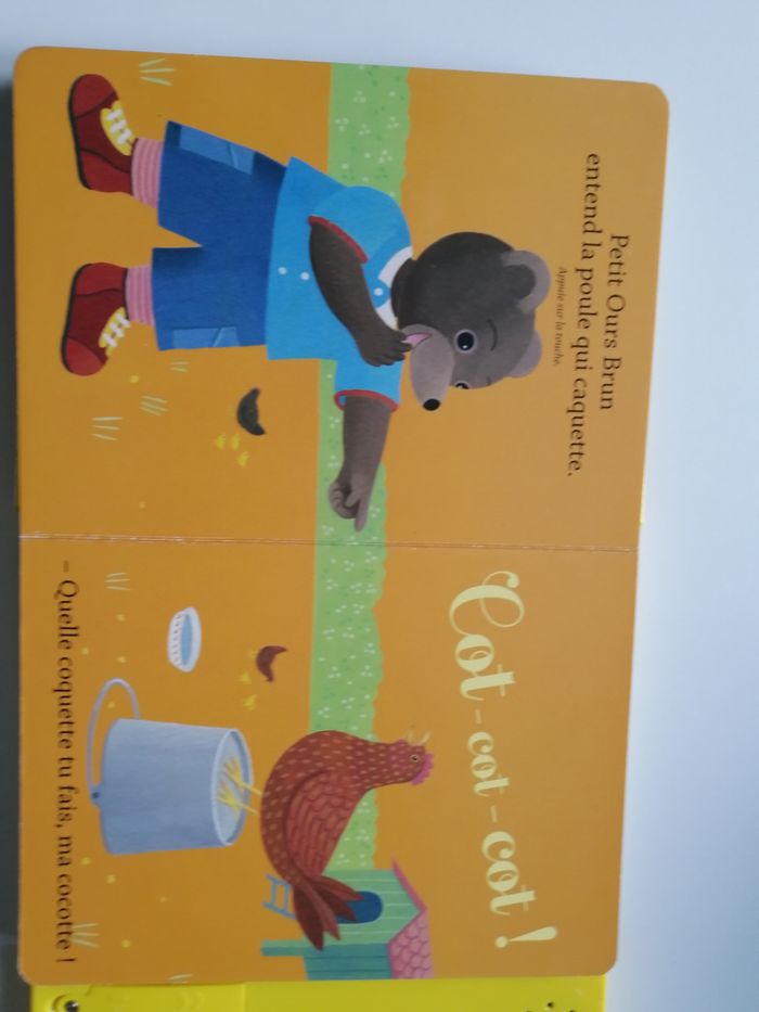 livre sonore petit ours brun - photo numéro 5