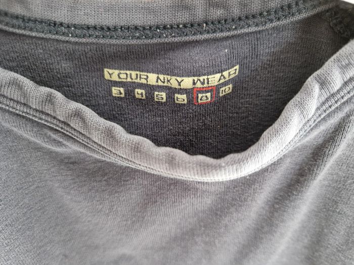 1 t shirt manche longue bleu a 8 ans marque your nky wear - photo numéro 2